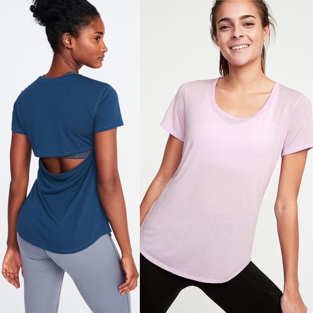 Old Navy | Cutout-Back Performance Tee - Picture 5 of 5